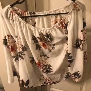 Off the shoulder top